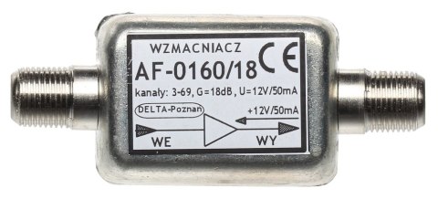 WZMACNIACZ ANTENOWY AF-0160/18 DELTA WZMACNIACZ ANTENOWY AF-0160/18 DELTA