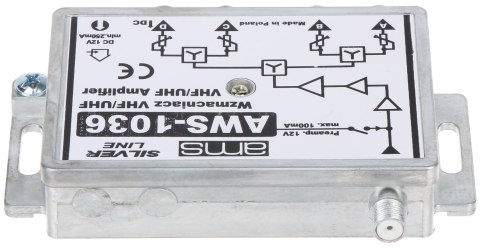 WZMACNIACZ ANTENOWY AWS-1036 AMS WZMACNIACZ ANTENOWY AWS-1036 AMS
