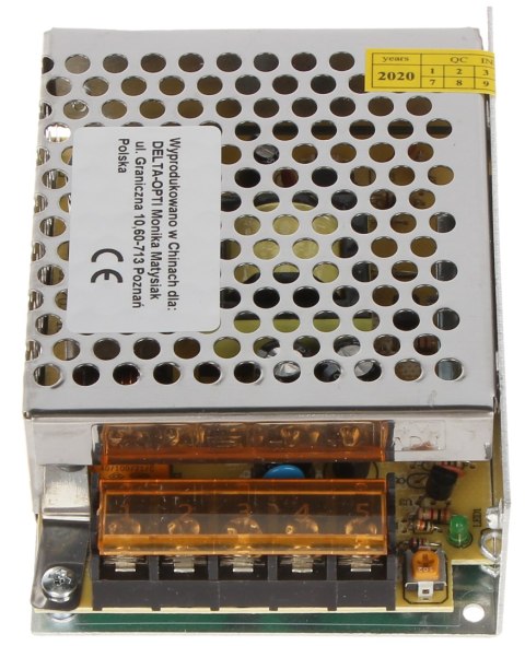ZASILACZ IMPULSOWY 12V/3.2A/P ZASILACZ IMPULSOWY 12V/3.2A/P