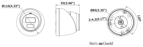 KAMERA IP DS-2CD1367G2H-LIU(2.8MM)PL Smart Hybrid Light - 6 Mpx Hikvision KAMERA IP DS-2CD1367G2H-LIU(2.8MM)PL Smart Hybrid Light - 6 Mpx Hikvision