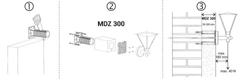 PŁYTA MONTAŻOWA DO DOCIEPLEŃ MDZ-300-KB KOPOS PŁYTA MONTAŻOWA DO DOCIEPLEŃ MDZ-300-KB KOPOS