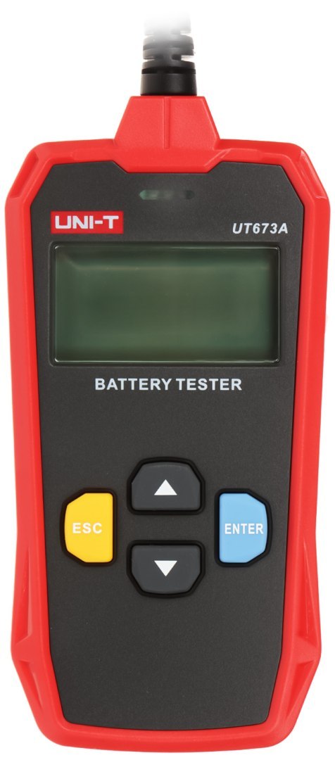 TESTER AKUMULATORÓW SAMOCHODOWYCH UT673A UNI-T TESTER AKUMULATORÓW SAMOCHODOWYCH UT673A UNI-T