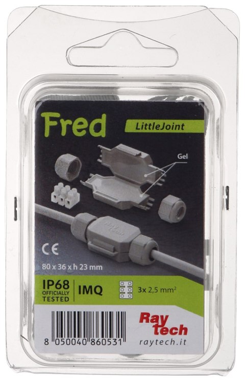 MUFA PRZELOTOWA GELBOX FRED IP68 RayTech MUFA PRZELOTOWA GELBOX FRED IP68 RayTech