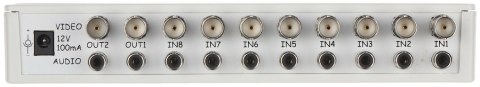PRZEŁĄCZNIK KAMER ORAZ AUDIO PPK-8 PRZEŁĄCZNIK KAMER ORAZ AUDIO PPK-8