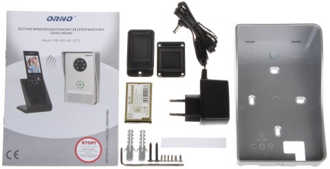 WIDEODOMOFON BEZPRZEWODOWY OR-VID-XE-1051/W ORNO WIDEODOMOFON BEZPRZEWODOWY OR-VID-XE-1051/W ORNO